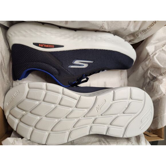 Skechers Go Run Lite Quick Stride Men's size 11.5 Navy - Picture 12 of 12